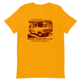 Face Jam Van T-Shirt -Gold
